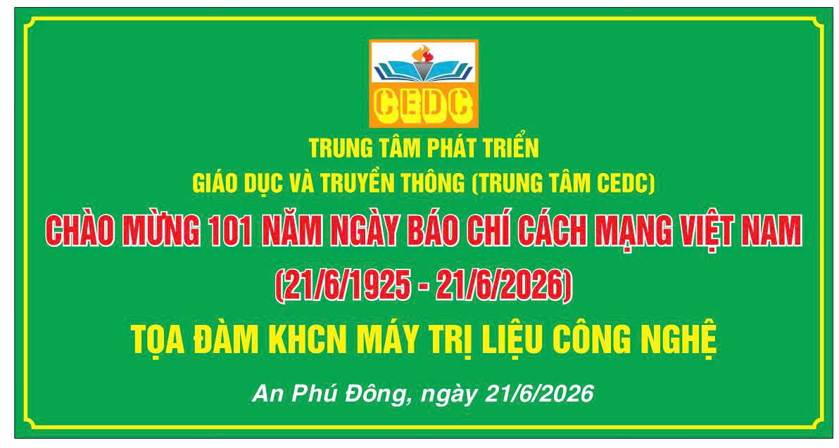 THÔNG BÁO CHÍNH THỨC VỀ THỜI GIAN & ĐỊA ĐIỂM TỔ CHỨC NGÀY BÁO CHÍ CÁCH MẠNG VIỆT NAM 21/6/2026